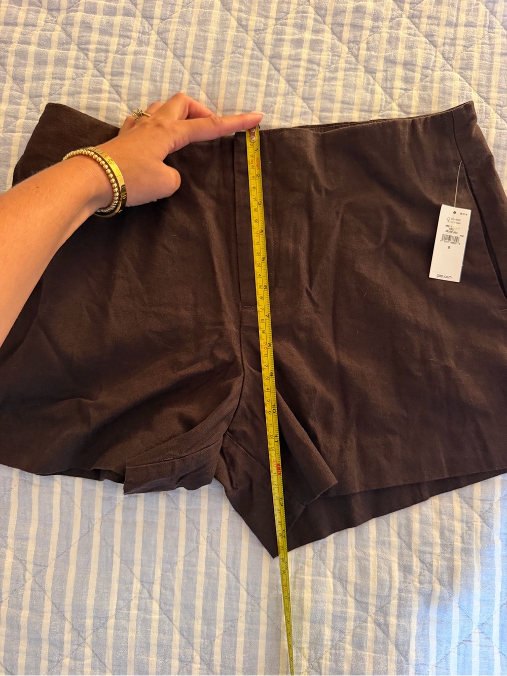 GAP Brown Linen Shorts SZ6
